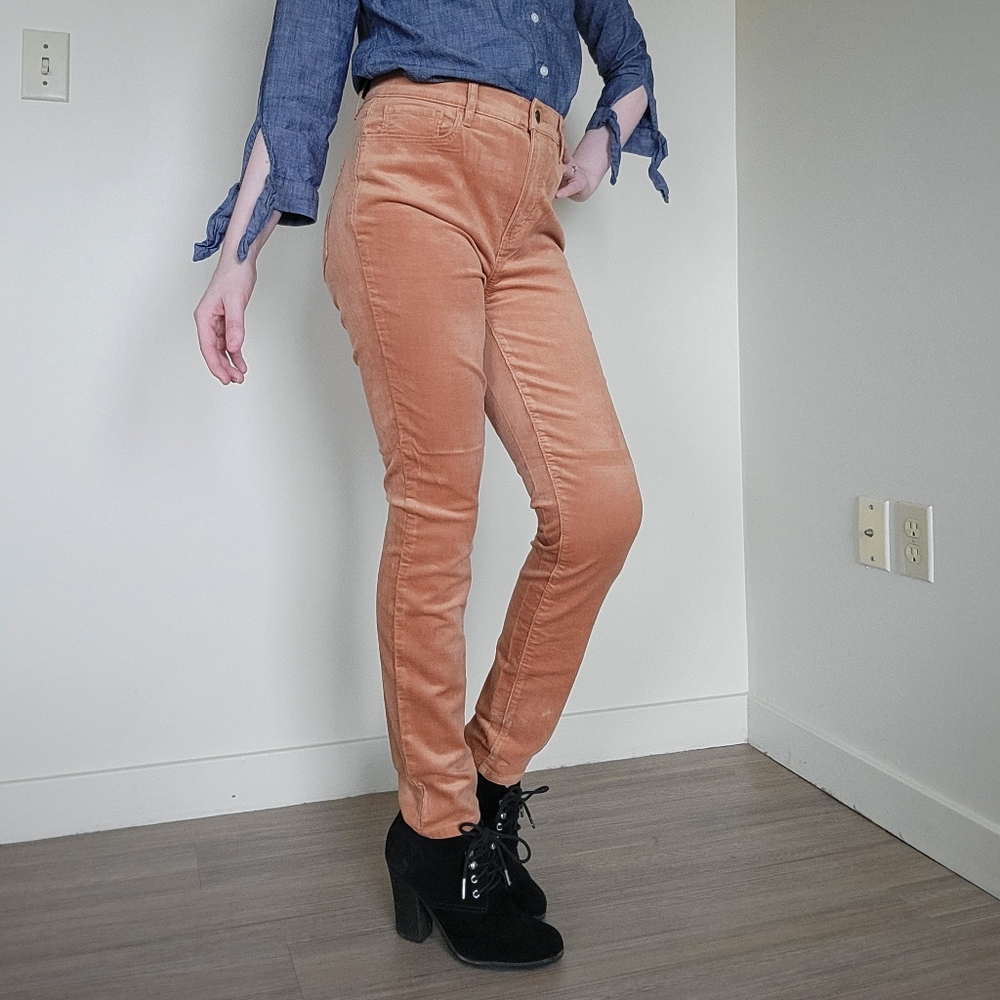 Loft high waist skinny corduroy
